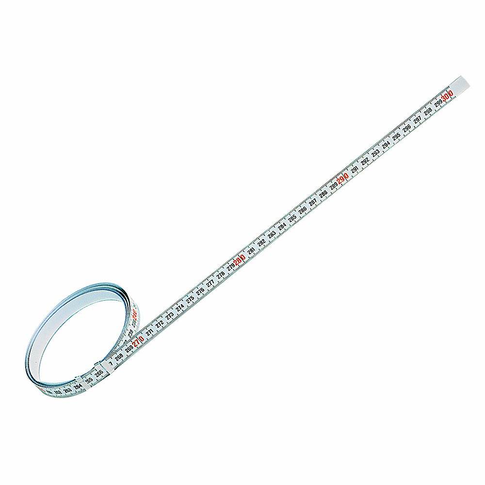 Metrica 39828 Ruban 5m droit/gauche. Adh. Blanc