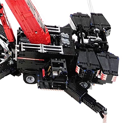 l b s Technic Kran 7769pcs 1:20 2.4G Fernbedienung Technics RC Mobiler All-Terrain Kran mit 12 Motoren und 9 Brücke… – Bild 4