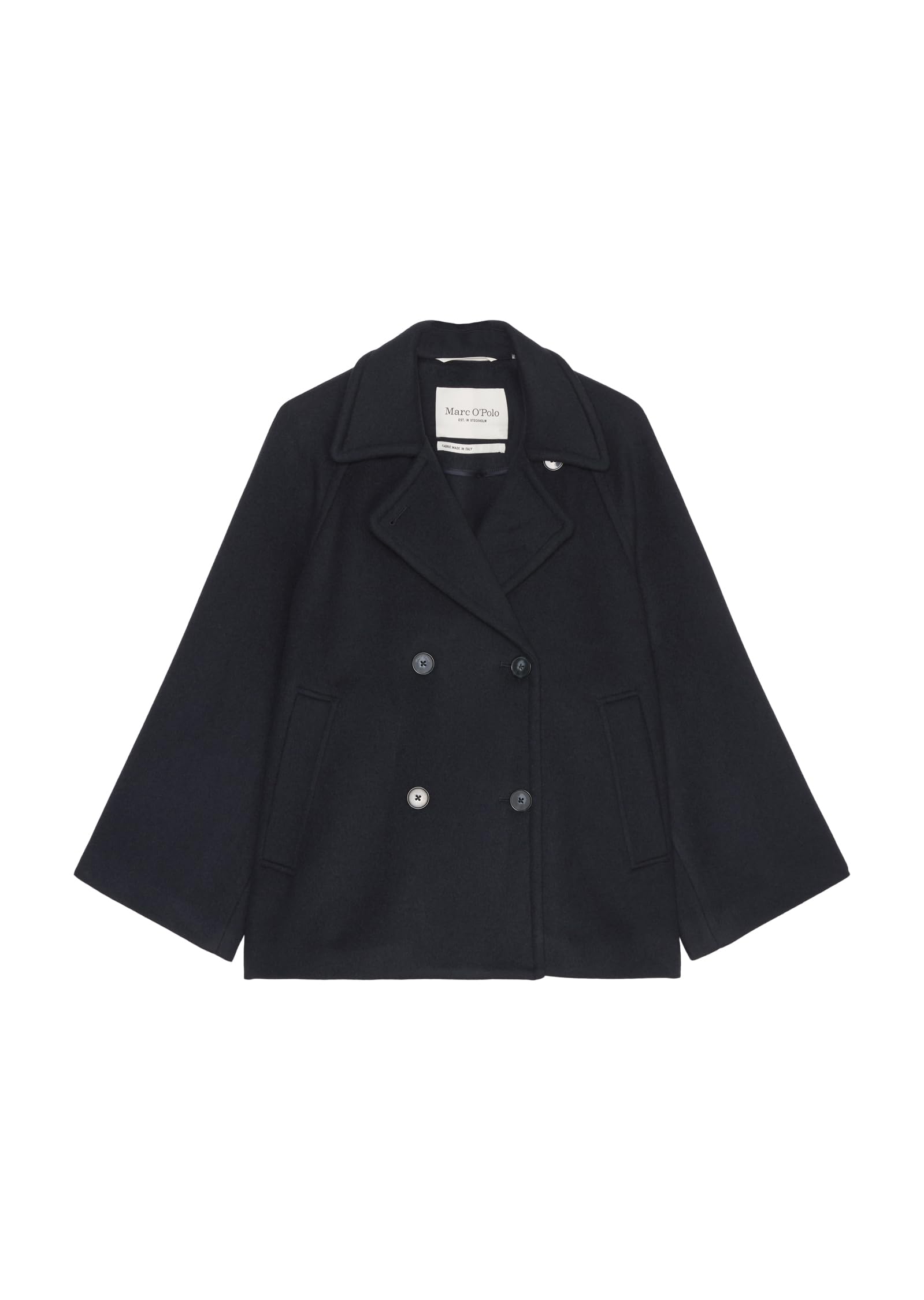 Marc O'Polo Damen Cabanjacke mit Reverskragen elegant