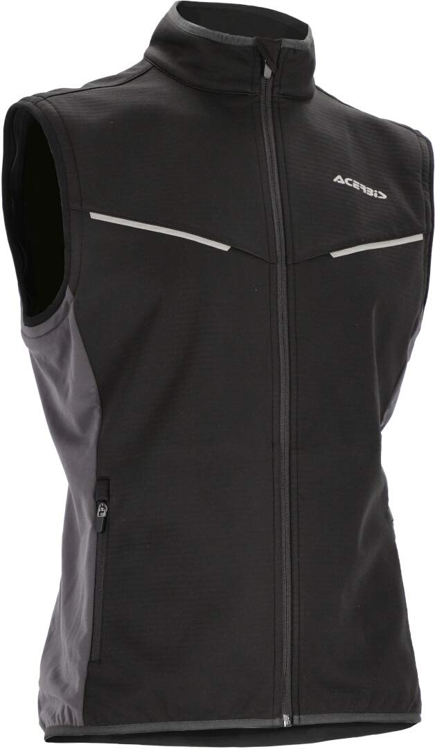 ACERBIS GIACCA SOFTSHELL TRACK NERO/GRIGIO XL