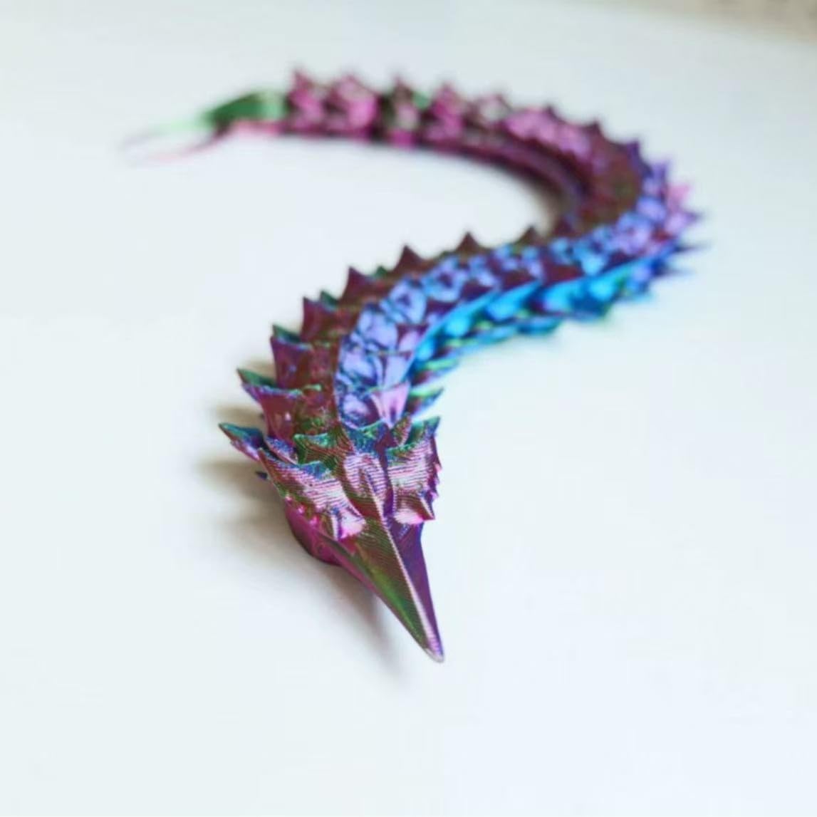 3D printed sea monster movable joint toy, a unique gift for ocean enthusiasts, a collection of deep-sea creatures, and a desktop stress relief ornament (Style 5) — image 1