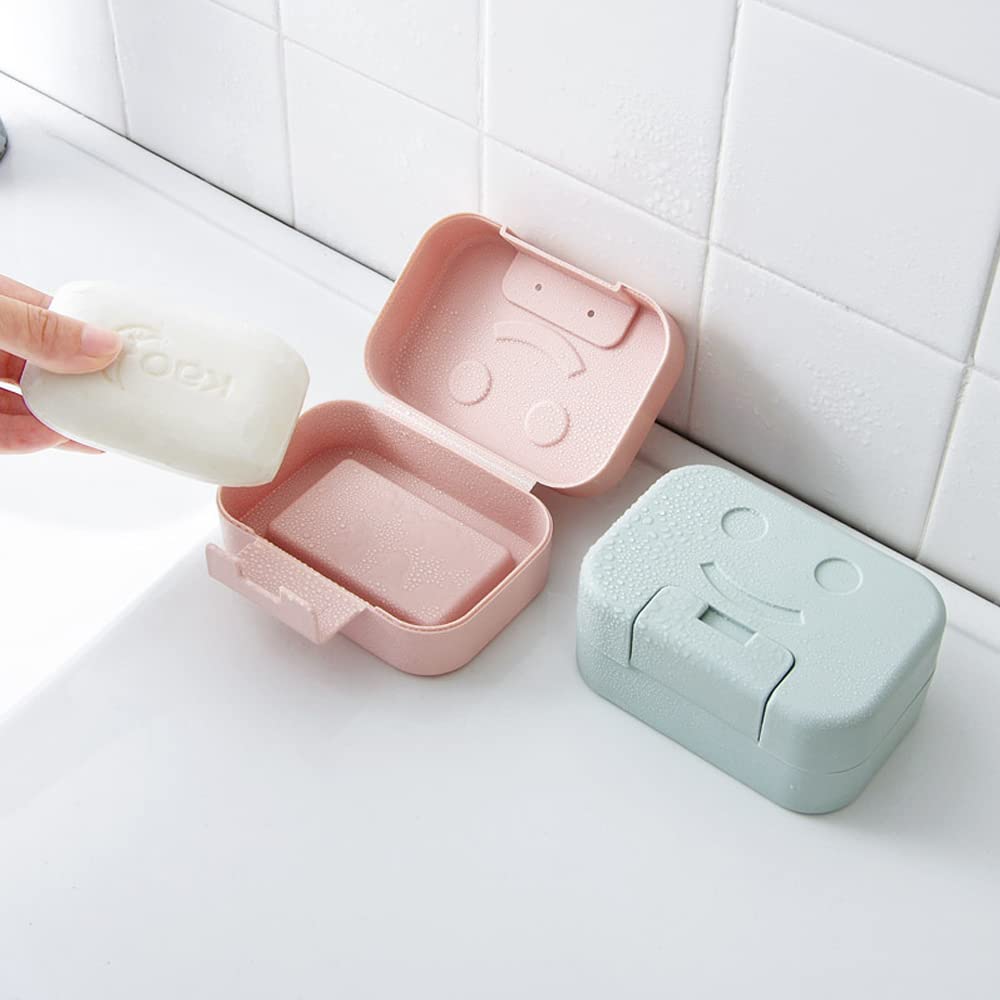 Boîte à Savon De Voyage En Aluminium - Lot De 2, Dimensions 96x68x30 Mm, étanche Avec égouttoir Amovible, Résistante à La Rouille