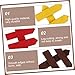 MERRYHAPY Gardening Decorations 20pcs Wooden Directional Signs Plant Pot Ornaments Stylish Landscape Decor Great Present for All Ages Color