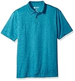 Haggar Men's Short Sleeve Space Dye Knit Polo