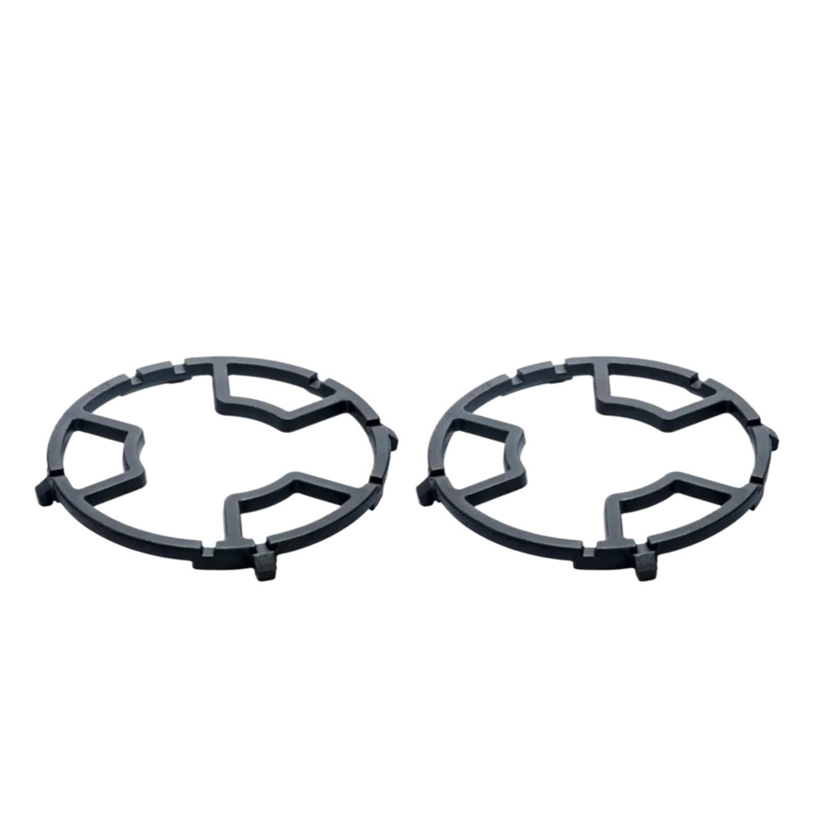 Gas Stove Bracket Non Slip Cast Iron Trivets For 4 Claw 5 Claw Burner Cooker Hob 8 Slots Gas Stove Accessories pot holder pan support(2pcs)