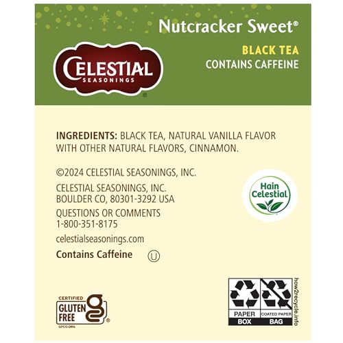 Image of Celestial Seasonings Nutcracker Sweet Black Tea, 18 Count