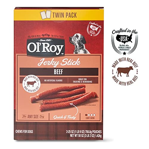 Ol Roy Beef Jerky Sticks 25 Oz Luggage pack of Two  Cucciolini Doodles Ol roy beef jerky sticks 25 oz luggage pack of two   cucciolini doodles