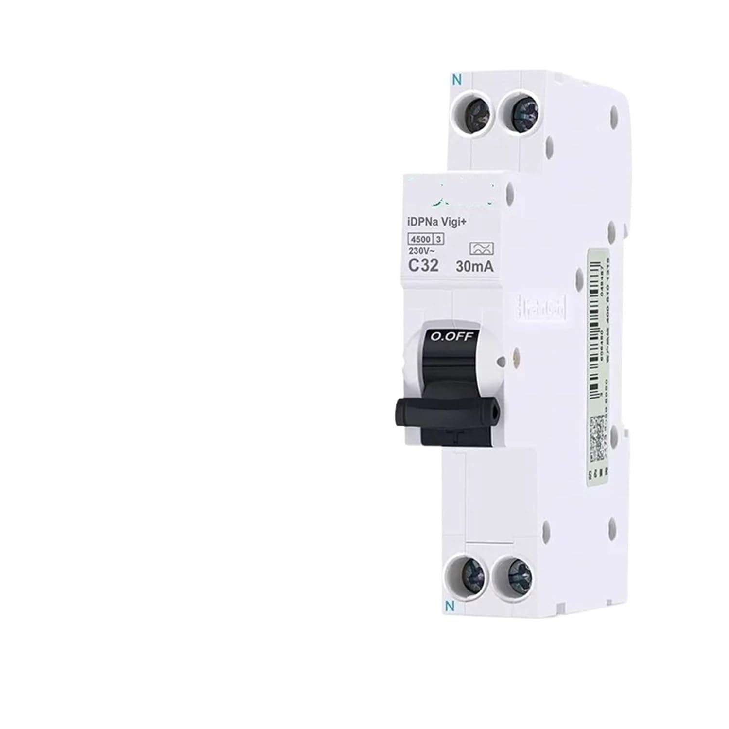 Electric Leakage Protection Circuit Breaker 1P+N IDPNa Vigi+ C32 C10 C25 30mA Air Switch + 16A A9d93620 1Pcs(32A)