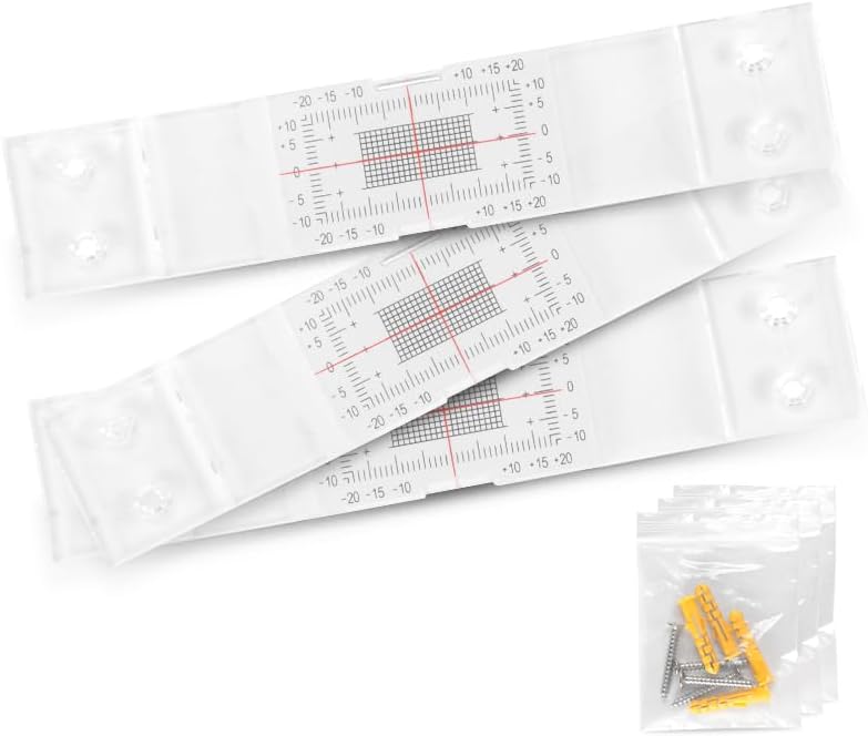 Crack Monitor，cover ±20 mm (±0.79") horizontally and ±10 mm (±0.38") vertically，for monitoring the presence, development,and changes in cracks within structures, buildings.（3PCS)