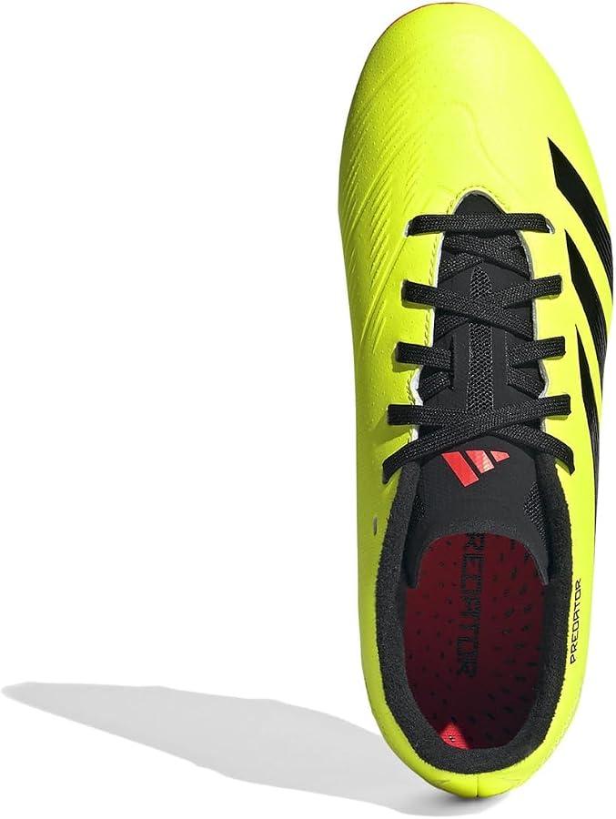 Amazon.com | Adidas Unisex-Child League Predator 24 Firm Ground, Team Solar  Yellow/Black/Solar Red, 10.5K | Soccer