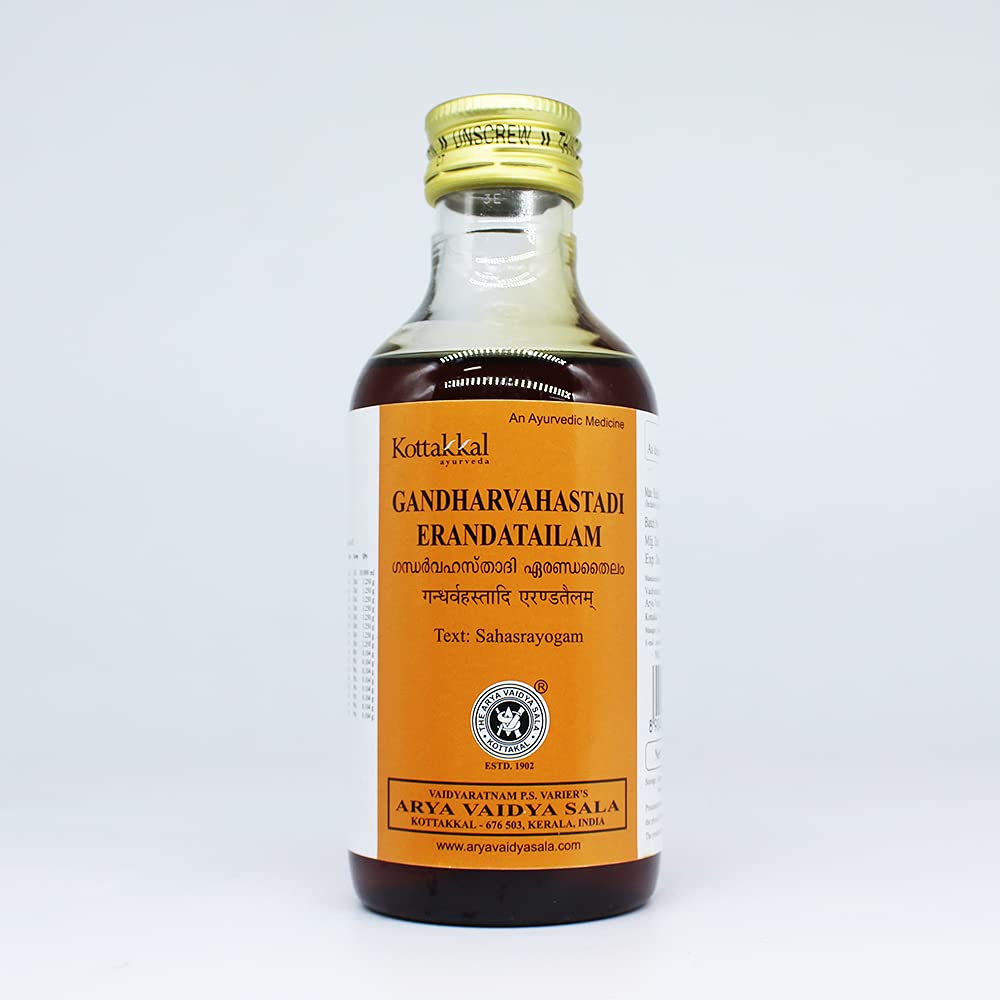 Golden Oldie Herbs Gandharvahasthadi Eranada Tailam-200Ml, (Pack Of 1), Of Arya Vaidya Sala Kottakkal (B09C87F6Q1) Amazon Price History, Amazon Price Tracker