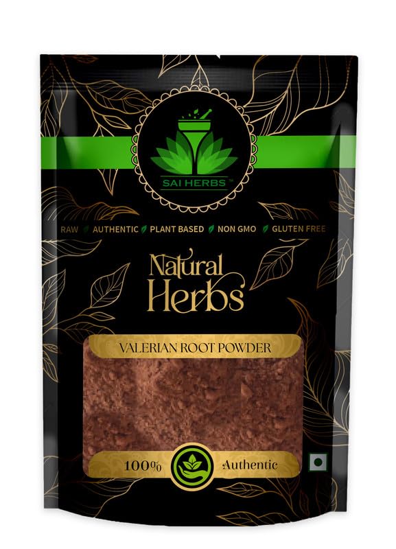 SAI HERBS Valerian Root Extract Powder - Pure & Natural (500 Grams)