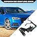 Hihaha No.5Q0512521G Suspension Ride Height Level Sensor for Audi A3 2015-2020 / Rear Left Headlight Level Sensor/Durable Metal / 1 Pcs Black