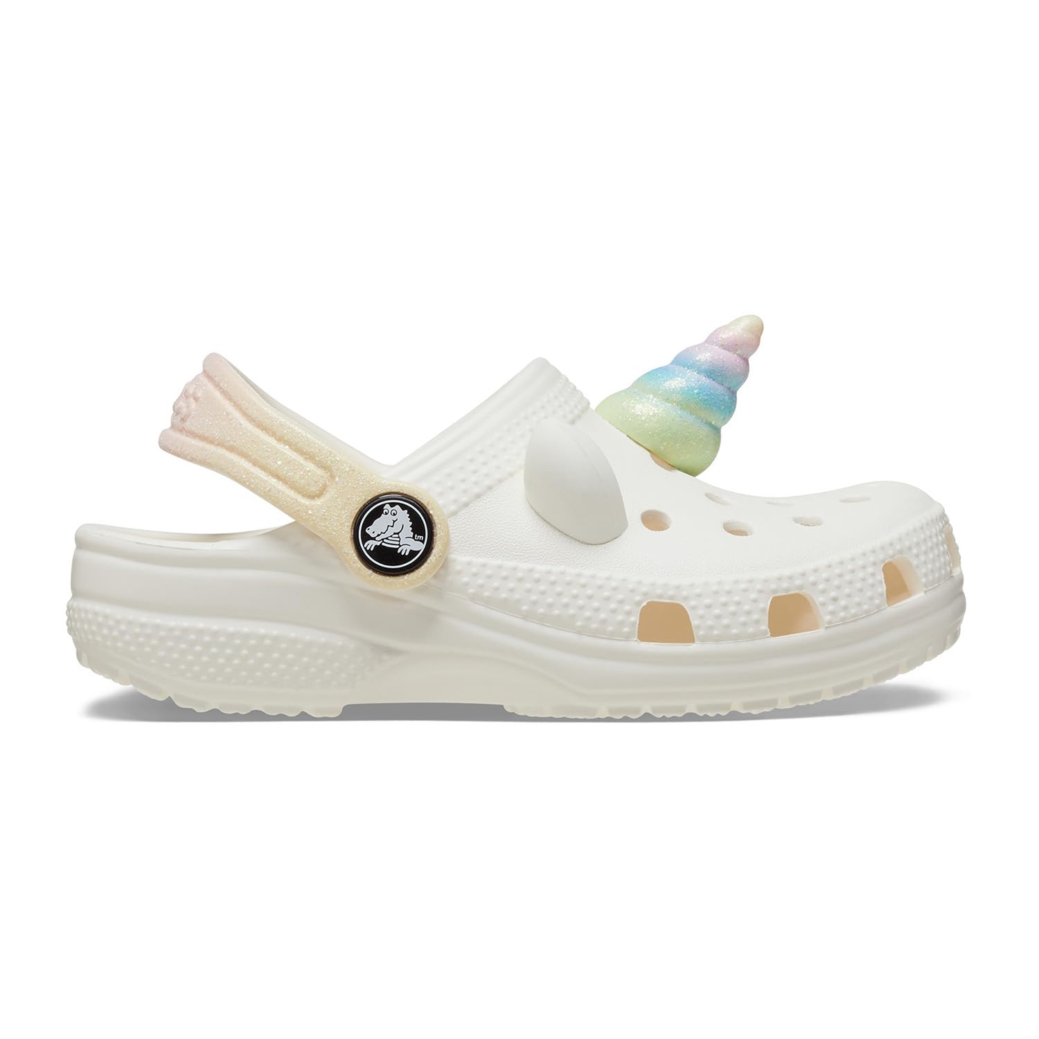 Crocs Classic I AM Clogs (Toddler) Chalk/Unicorn 10 Toddler M