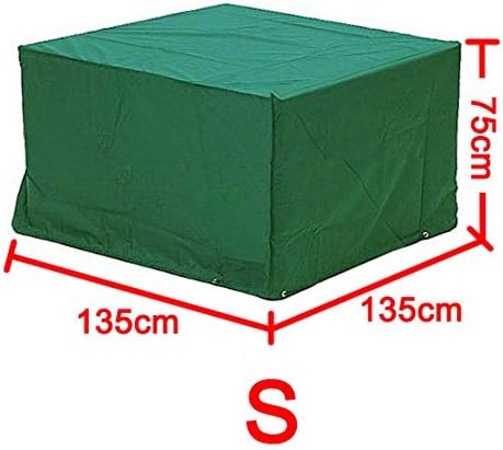 tinxs S/M/L/XL Rectangular Waterproof Patio Furniture Cover (S)