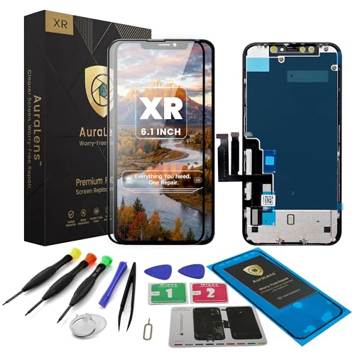 AuraLens for iPhone XR Screen Replacement Kit LCD Touch Display Assembly