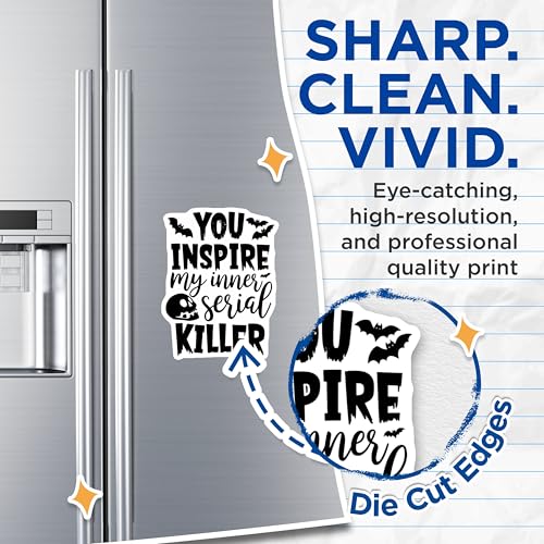 Imanes de Humor Oscuro para Refrigerador 2 Unidades 5 Pulgadas miniatura 2