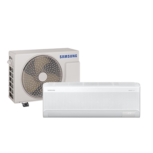 Ar Condicionado Split Hi Wall Inverter Samsung WindFree AI 12000 BTU/h Frio AR12DYFAAWKNAZ...