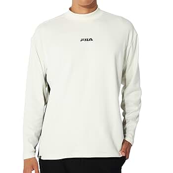 Amazon.co.jp: [フィラ ゴルフ] モックネックシャツ 長袖 サイド