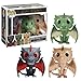Game of Thrones 10cm Pop! Vinyl - Drogon, Rhaegal & Viserion 3-Pack