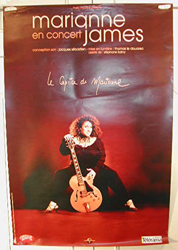 Affiche d'art James Marianne 80X118Cm grand format pour décoration murale
