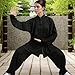Wedhapy Tai Chi Clothing, Traditional Kung Fu Uniform, Lightweight Chinese Martial Arts Clothes for Unisex, Large
