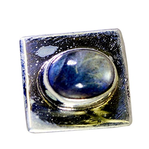 Pendentif en labradorite véritable et argent sterling 925 multicolore
