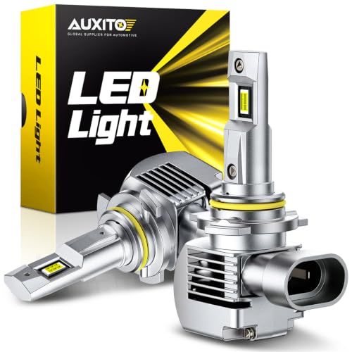 Image of AUXITO 9012 LED Light Bulbs 96,000LM 6500K White, Plug and Play,2PCS
