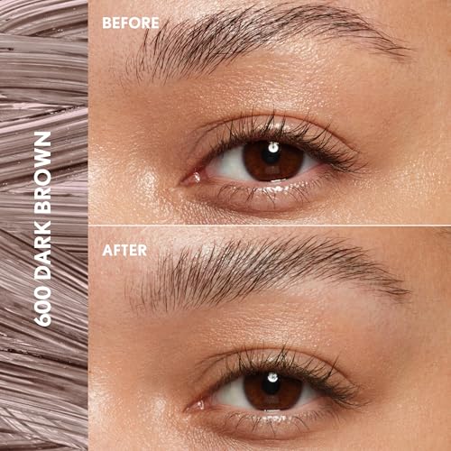 CoverGirl Clean Fresh Brow, 600 Dark Brown, Eyebrow Gel, Long-Lasting, Vegan Formula, Natural Looking, Easy to Apply, Doesn't Smudge, 0.18oz - image 2