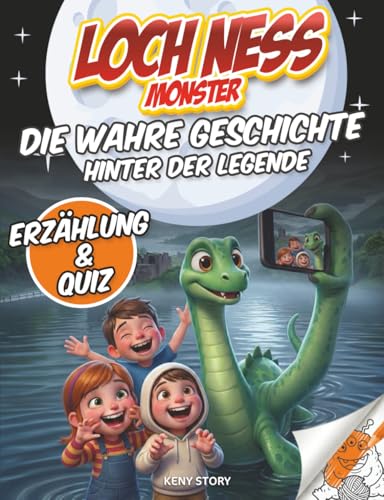 Das Monster von Loch Ness: Die wahre Geschichte hinter der Legende – Zeugenaussagen, geheimnisvolle Fotos, wissenschaftliche Expeditionen, Quiz und Ausmalbilder