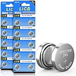 LiCB 20 PCS SR927SW LR927 AG7 SR929SW 395 399 1.55V Button Cell Watch Batteries