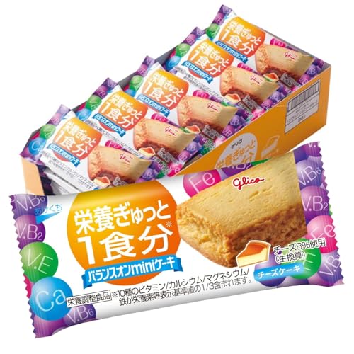 【グリコ バランスオンminiケーキ チーズケーキ】1個あたり約！タイムセールで爆安ゲット！(定期おトク便適用時)