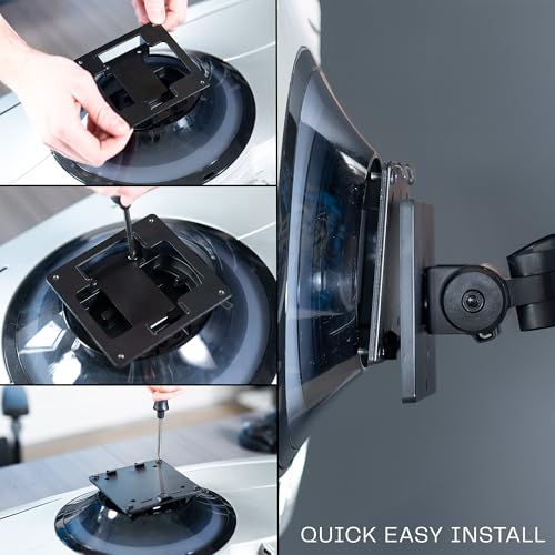 VIVO Stepped Recessed VESA Adapter Plate Bracket Designed for Samsung G93SC, G95SC, GS93SD, G95SD, G85SD, G85SB, G91SD, G93SD, G80SD, VESA 100x100, MOUNT-SG9C by VIVO - Image 4