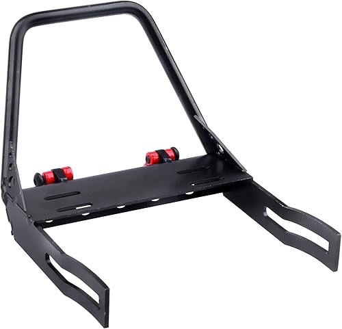 Miniatura 3 de Parachoques delantero de metal RC Crawler con grilletes de montaje de cabrestante para actualizaciones Axial SCX10 y SCX10 II Redcat Gen7 Gen 8