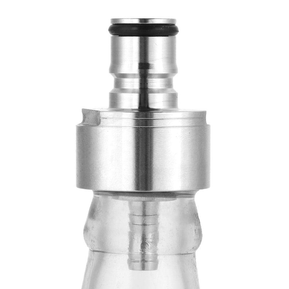 Botella de acero inoxidable carbonatada hecha de soda, llenado de botellas de presión para jugo de frutas y agua