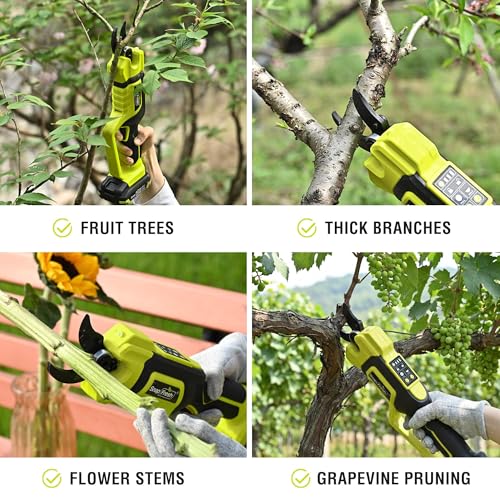 Image of SnapFresh 20V Brushless Electric Pruning Shears, 2.75 inch Max Cutting Capacity