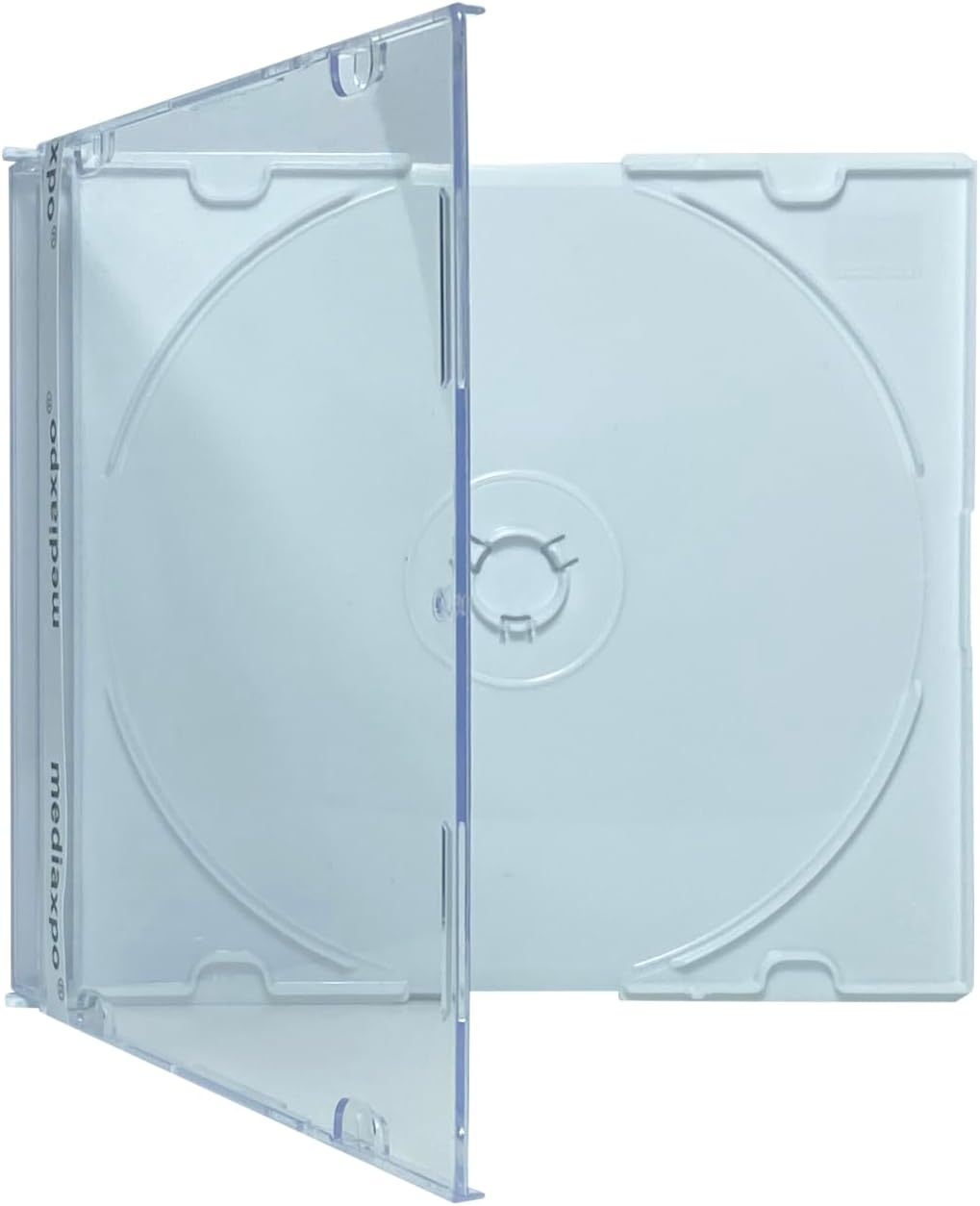 CheckOutStore 200 Slim White Color CD Jewel Cases