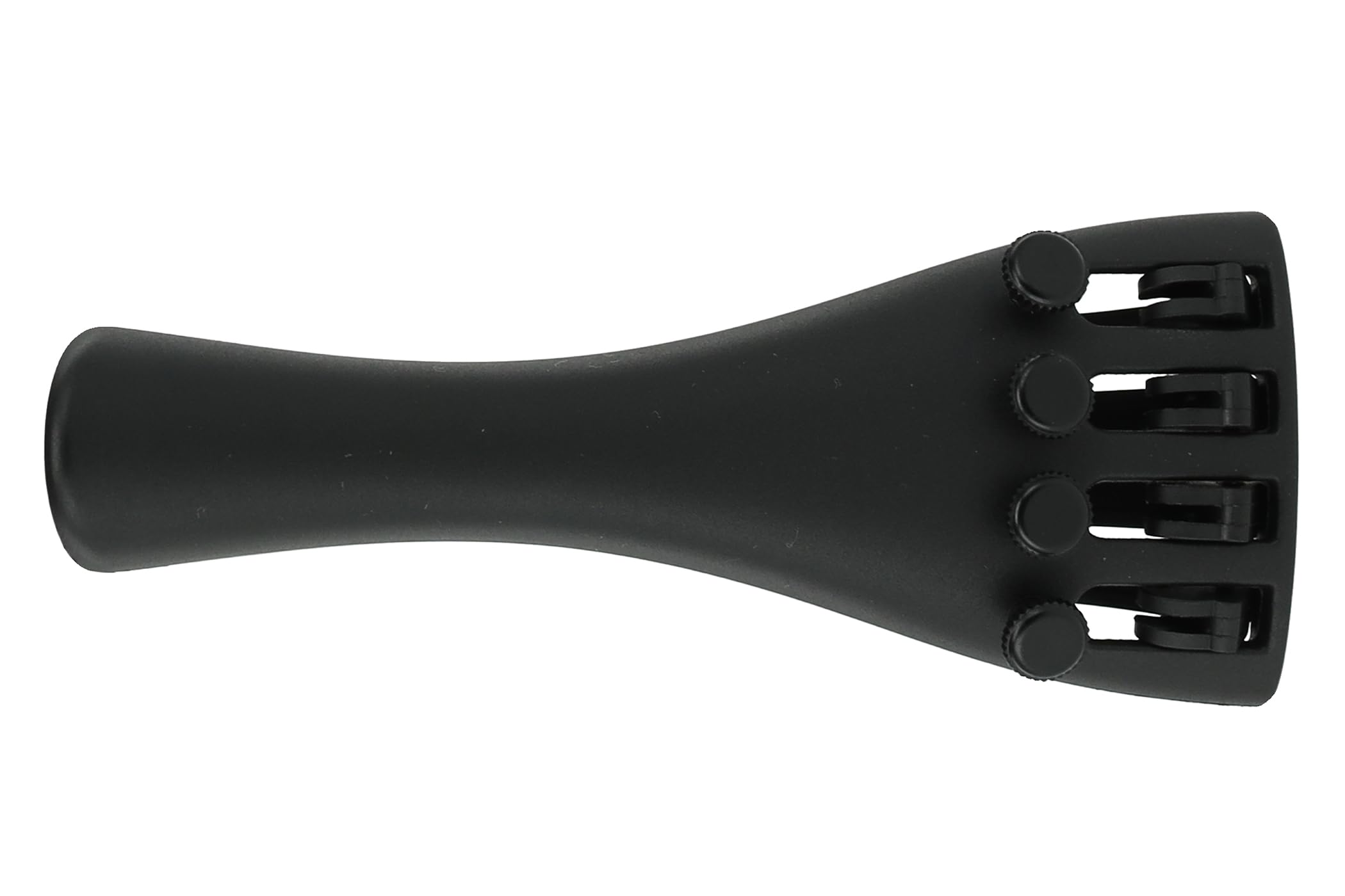 Violin Tailpiece 3/4 Hi-Tech Plastic with 4 Fine Tuners Ultra Light Rosewood