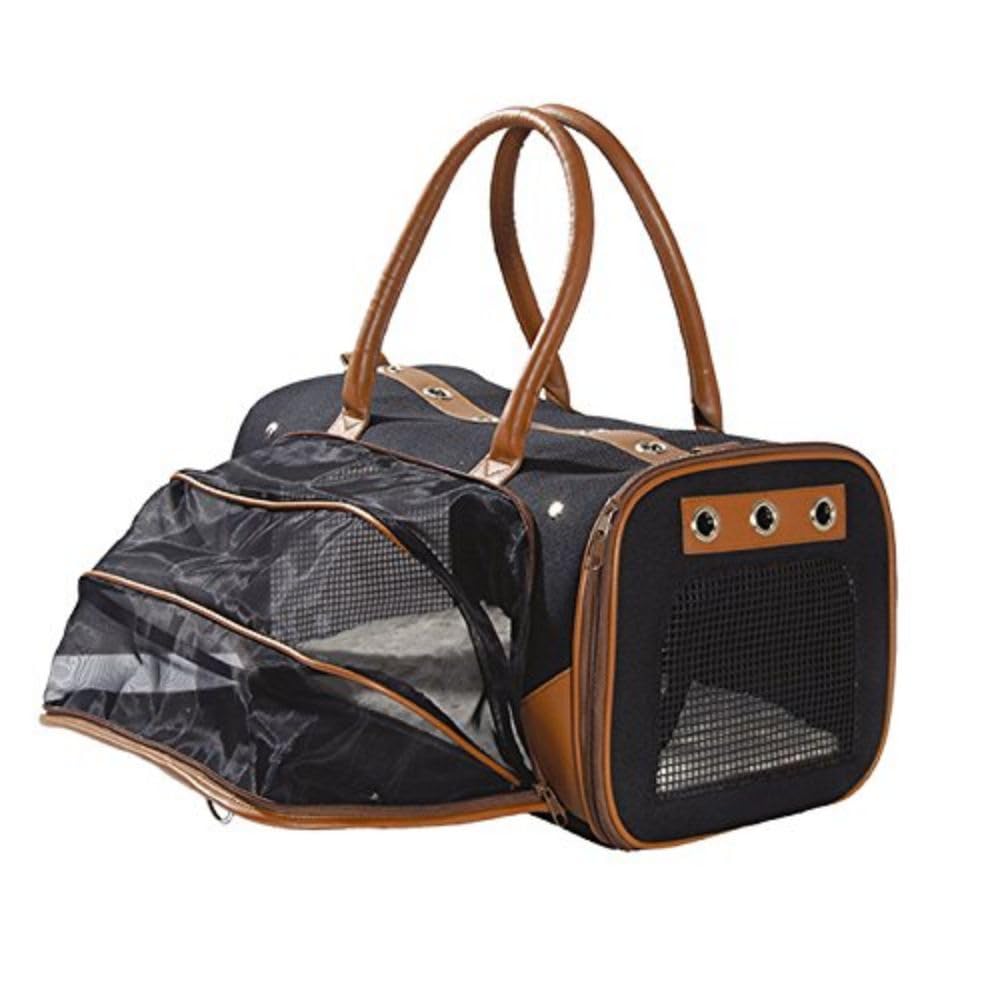 Bobby Transat Sac pour Chien Noir Taille M