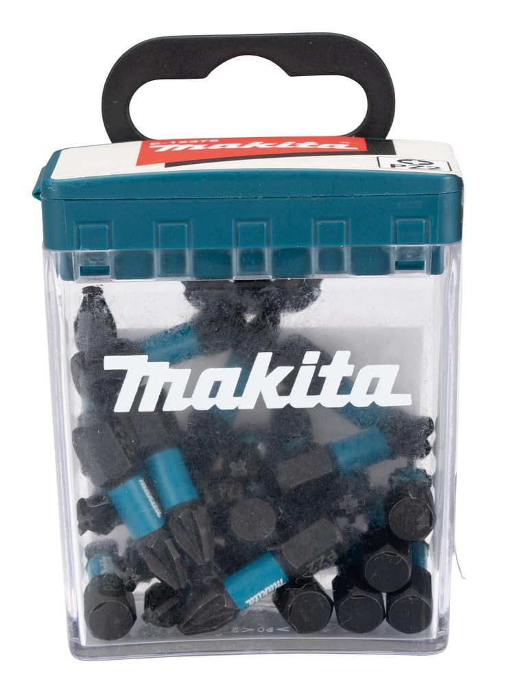 Makita Pz2 Steel (S2 Grade) Impact Bit Set (25 Pieces) - E-12376