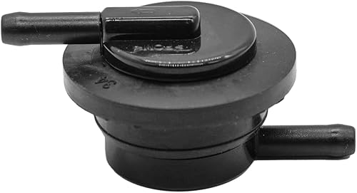 JMCHstore Válvula de ventilación del tanque de combustible de gasolina OEM con ojal para motor Predator 212 6.5hp 224 Max, válvula enrollable para