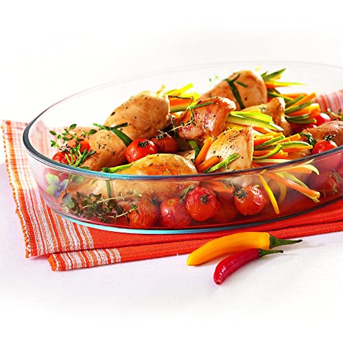 Oval Glass Oven/Baking Dish - 4.4 Litre - Image 2