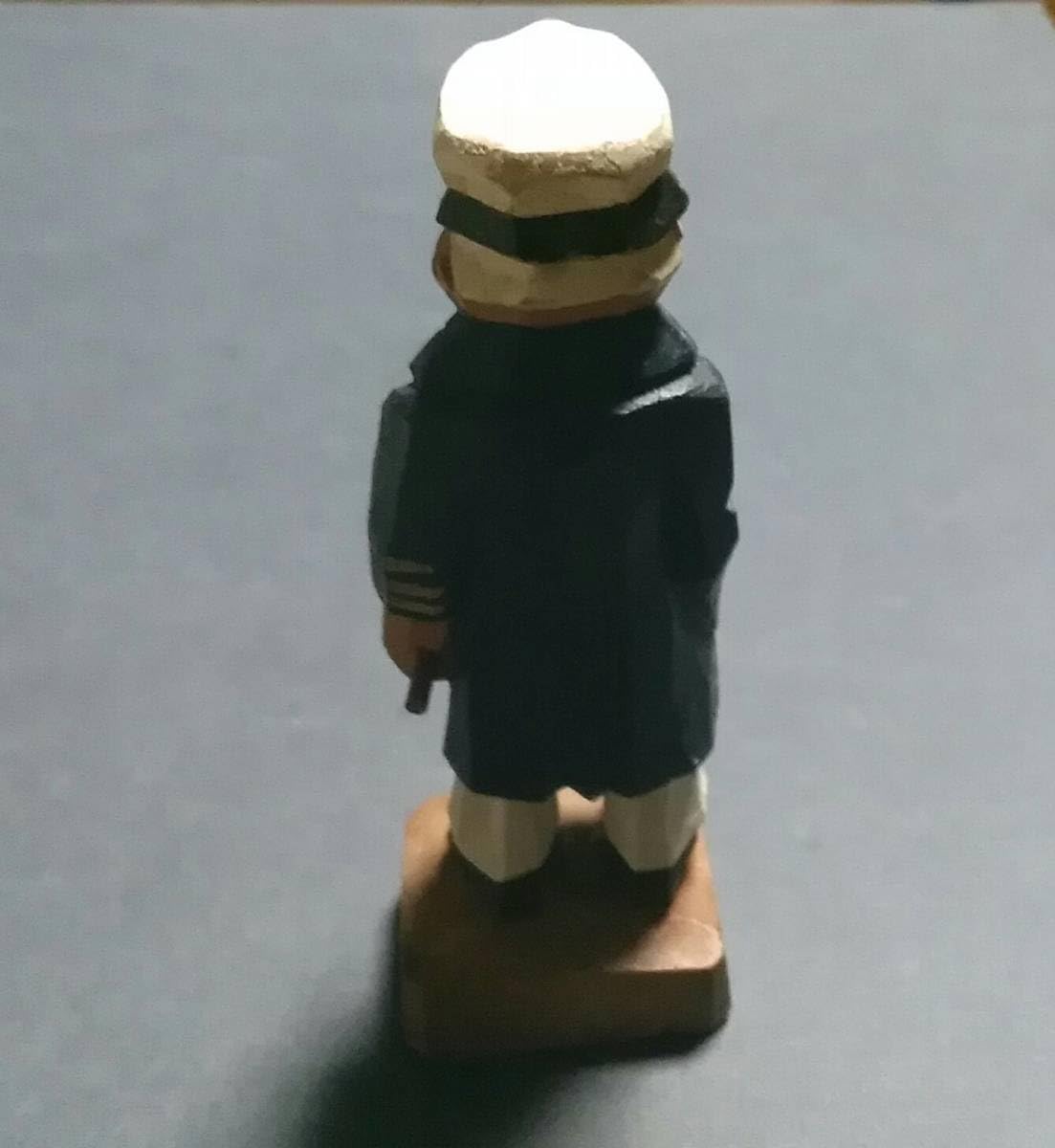 Amazon.co.jp: マドロス人形 木彫り オランダ村 船長 昭和レトロ