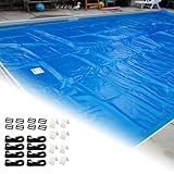 Haltebänder, Haltebänder Poolfolie Haltegurte, 8er Set Befestigungsbänder Und Klammern, Pool Aufroller Aufrollvorrichtung Fahrbar Solarfolie, PoolHaltebänder Solarfolie Zubehörteile, Aufrollsystem
