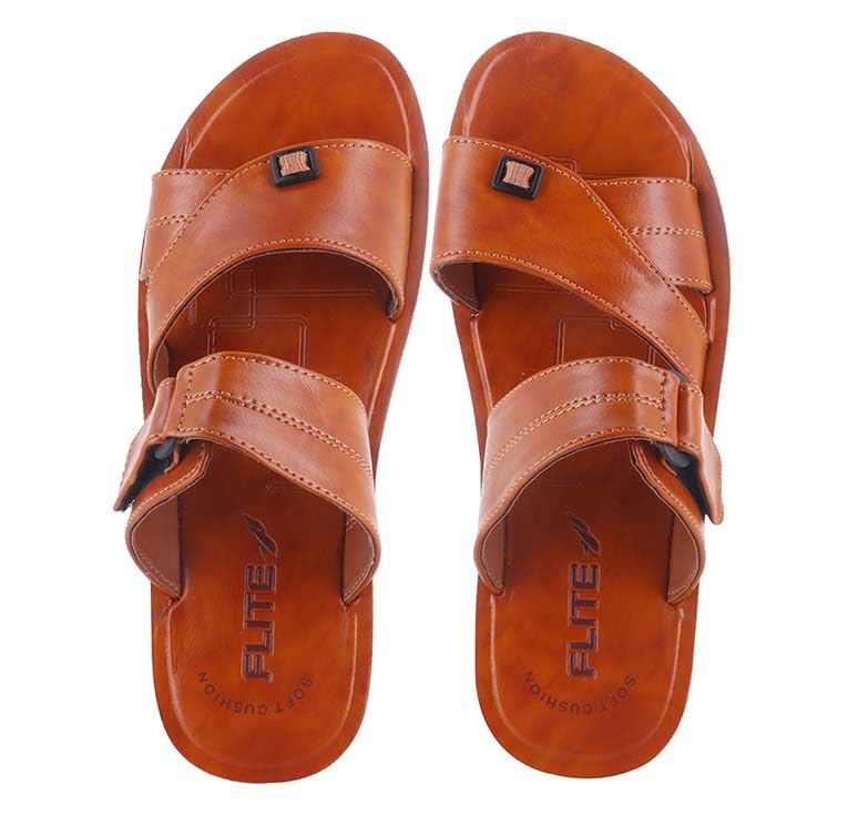FLITE Mens Slippers/Sandals for Men/Leather Slippers for Gents (B0CKF2BRV2) Amazon Price History, Amazon Price Tracker