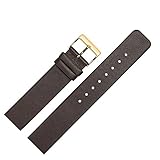 STEGBREITE 18 mm - Ersatzband mit Spezialanstoß (abgestimmt für Skagen Uhren) aus RINDSLEDER einwandfrei mit einer Anstoßbreite von 18mm