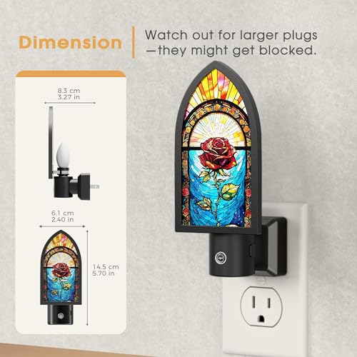 Image of Briignite Gothic Night Light&Candle Night Light