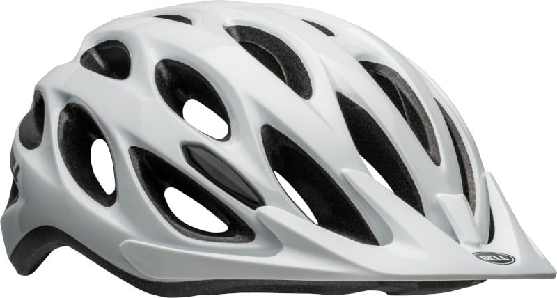Protection vélo adulte unisexe Bell blanc pour sécuriser vos sorties loisir