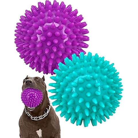 Pweituoet 2 Pack 4.5” Heavy Duty Squeaky Dog Ball Cover