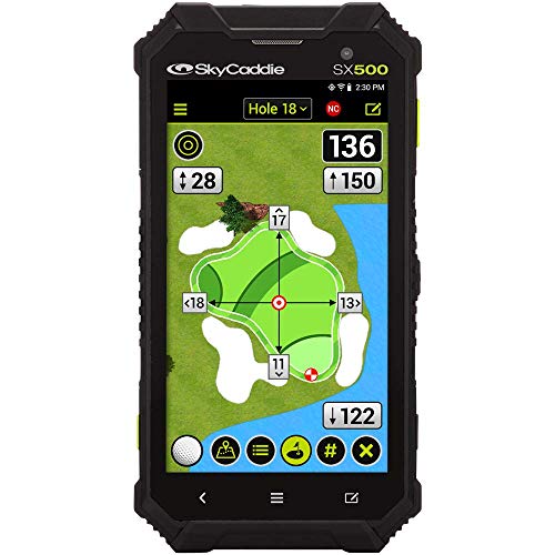 SkyCaddie SX500 Handheld Golf GPS Review Hack Golf